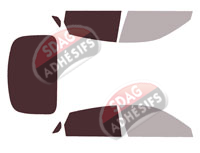 Gabarit vitrage - kit 3/4 arrière - Acura Integra (4) Berline 4 portes (depuis 2022) Gabarit vitrage - kit 3/4 arrière - Acura Integra (4) Berline 4 portes (depuis 2022)