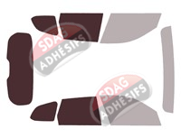 Gabarit vitrage - kit 3/4 arrière - Bmw X1 / iX1 (3) 5 portes (depuis 2023) Gabarit vitrage - kit 3/4 arrière - Bmw X1 / iX1 (3) 5 portes (depuis 2023)