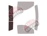 Gabarit vitrage - kit 3/4 arrière - Chevrolet Silverado (4) Simple Cabine Pick-up 2 portes (depuis 2018) Gabarit vitrage - kit 3/4 arrière - Chevrolet Silverado (4) Simple Cabine Pick-up 2 portes (depuis 2018)