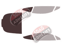 Gabarit vitrage - kit 3/4 arrière - Aston Martin Vanquish Coupé 2 portes (2012 - 2018) Gabarit vitrage - kit 3/4 arrière - Aston Martin Vanquish Coupé 2 portes (2012 - 2018)