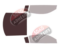 Gabarit vitrage - kit 3/4 arrière - Audi R8 (3) Coupe 2 portes (2018 - 2023) Gabarit vitrage - kit 3/4 arrière - Audi R8 (3) Coupe 2 portes (2018 - 2023)