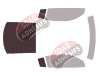 Gabarit vitrage - kit 3/4 arrière - Audi R8 (2) Coupe 2 portes (2015 - 2018) Gabarit vitrage - kit 3/4 arrière - Audi R8 (2) Coupe 2 portes (2015 - 2018)