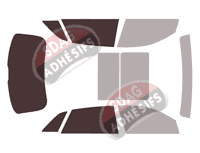 Gabarit vitrage - kit 3/4 arrière - Audi Q8 (1) 5 portes (depuis 2018) Gabarit vitrage - kit 3/4 arrière - Audi Q8 (1) 5 portes (depuis 2018)