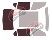 Gabarit vitrage - kit 3/4 arrière - Bmw Serie 7 / i7 (7) Longue Berline 4 portes (depuis 2023) Gabarit vitrage - kit 3/4 arrière - Bmw Serie 7 / i7 (7) Longue Berline 4 portes (depuis 2023)