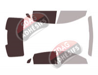 Gabarit vitrage - kit 3/4 arrière - Byd Seal (1) Berline 4 portes (depuis 2022)