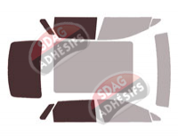 Gabarit vitrage - kit 3/4 arrière - Cadillac Lyriq (1) 5 portes (depuis 2023) Gabarit vitrage - kit 3/4 arrière - Cadillac Lyriq (1) 5 portes (depuis 2023)