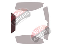 Gabarit vitrage - kit 3/4 arrière - Chevrolet Corvette (8) C8 Cabriolet 2 portes (depuis 2020) Gabarit vitrage - kit 3/4 arrière - Chevrolet Corvette (8) C8 Cabriolet 2 portes (depuis 2020)