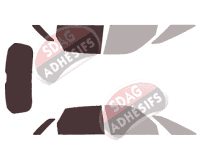 Gabarit vitrage - kit 3/4 arrière - Citroën C4 (2) Picasso 5 portes (2013 - 2022) Gabarit vitrage - kit 3/4 arrière - Citroën C4 (2) Picasso 5 portes (2013 - 2022)