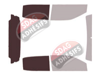 Gabarit vitrage - kit 3/4 arrière - Mazda BT-50 (3) Crew-Cab Pick-up 4 portes (depuis 2021) Gabarit vitrage - kit 3/4 arrière - Mazda BT-50 (3) Crew-Cab Pick-up 4 portes (depuis 2021)