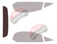 Gabarit vitrage - kit 3/4 arrière - Lamborghini Gallardo Cabriolet 2 portes (2004 - 2014) Gabarit vitrage - kit 3/4 arrière - Lamborghini Gallardo Cabriolet 2 portes (2004 - 2014)