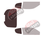 Gabarit vitrage - kit 3/4 arrière - Maserati 3200 GT Coupe 3 portes (1998 - 2002) Gabarit vitrage - kit 3/4 arrière - Maserati 3200 GT Coupe 3 portes (1998 - 2002)