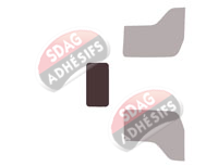 Gabarit vitrage - kit 3/4 arrière - Mazda Titan Utilitaire Pick Up 2 portes (1990 - 2020)