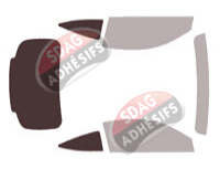 Gabarit vitrage - kit 3/4 arrière - Mercedes-Benz CLE (1) Coupe 2 portes (depuis 2024) Gabarit vitrage - kit 3/4 arrière - Mercedes-Benz CLE (1) Coupe 2 portes (depuis 2024)