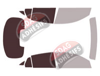 Gabarit vitrage - kit 3/4 arrière - Mercedes-Benz GLC (2) Coupe 5 portes (depuis 2023) Gabarit vitrage - kit 3/4 arrière - Mercedes-Benz GLC (2) Coupe 5 portes (depuis 2023)