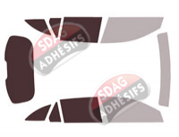 Gabarit vitrage - kit 3/4 arrière - Mercedes-Benz GLC (2) 5 portes (depuis 2023) Gabarit vitrage - kit 3/4 arrière - Mercedes-Benz GLC (2) 5 portes (depuis 2023)