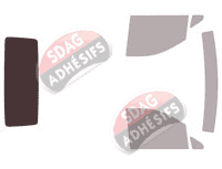 Gabarit vitrage - kit 3/4 arrière - Mercedes-Benz Vito / EQV (2) Utilitaire 4-5 portes (2003 - 2014) Gabarit vitrage - kit 3/4 arrière - Mercedes-Benz Vito / EQV (2) Utilitaire 4-5 portes (2003 - 2014)