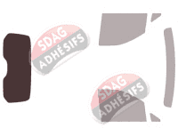 Gabarit vitrage - kit 3/4 arrière - Mercedes-Benz Vito / EQV (3) Fourgon Utilitaire 4 portes (depuis 2014) Gabarit vitrage - kit 3/4 arrière - Mercedes-Benz Vito / EQV (3) Fourgon Utilitaire 4 portes (depuis 2014)