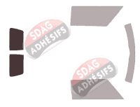 Gabarit vitrage - kit 3/4 arrière - Mini ClubVan Utilitaire 5 portes (2010 - 2015)
