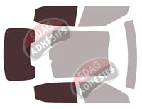 Gabarit vitrage - kit 3/4 arrière - Polestar 2 (1) Berline 4 portes (depuis 2021) Gabarit vitrage - kit 3/4 arrière - Polestar 2 (1) Berline 4 portes (depuis 2021)