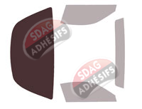 Gabarit vitrage - kit 3/4 arrière - Porsche 911 (8) Targa Coupe 2 portes (depuis 2019) Gabarit vitrage - kit 3/4 arrière - Porsche 911 (8) Targa Coupe 2 portes (depuis 2019)