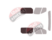 Gabarit vitrage - kit 3/4 arrière - Opel Vivaro (B) Court / Long Utilitaire 3/4 portes (2014 - 2019)