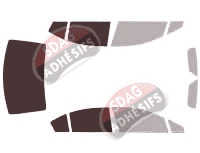 Gabarit vitrage - kit 3/4 arrière - Subaru Impreza (4) Berline 4 portes (2012 - 2017) Gabarit vitrage - kit 3/4 arrière - Subaru Impreza (4) Berline 4 portes (2012 - 2017)