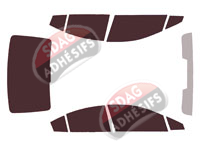 Kit film teinté Subaru Impreza (6) Berline 4 portes (depuis 2022) Kit film teinté Subaru Impreza (6) Berline 4 portes (depuis 2022)