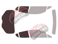 Gabarit vitrage - kit 3/4 arrière - Toyota C-HR (1) 5 portes (2016 - 2023) Gabarit vitrage - kit 3/4 arrière - Toyota C-HR (1) 5 portes (2016 - 2023)