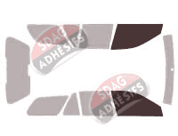 Gabarit vitrage - kit vitres avant - Mitsubishi Galant (8) Break 5 portes (1996 - 2006)