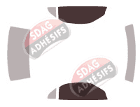 Gabarit vitrage - kit vitres avant - Mercedes-Benz SLK (2) CC 2 portes (2004 - 2011)