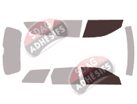 Gabarit vitrage - kit vitres avant - Audi A4 (2) Avant Break 5 portes (2002 - 2008) Gabarit vitrage - kit vitres avant - Audi A4 (2) Avant Break 5 portes (2002 - 2008)