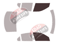 Gabarit vitrage - kit vitres avant - Cadillac BTS Berline 4 portes (2005 - 2010)