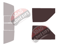 Gabarit vitrage - kit vitres avant - Chevrolet Cheyenne Pick-up 2 portes (1988 - 1998)