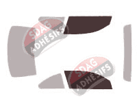 Gabarit vitrage - kit vitres avant - Bmw Serie 1 (1) Coupe 2 portes (2007 - 2015) Gabarit vitrage - kit vitres avant - Bmw Serie 1 (1) Coupe 2 portes (2007 - 2015)