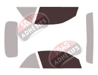 Gabarit vitrage - kit vitres avant - Bmw Serie 1 (1) Cabriolet 2 portes (2008 - 2015) Gabarit vitrage - kit vitres avant - Bmw Serie 1 (1) Cabriolet 2 portes (2008 - 2015)