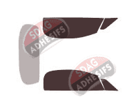 Gabarit vitrage - kit vitres avant - Aston Martin Vantage (1) Roadster Cabriolet 2 portes (2005 - 2018)