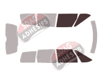 Gabarit vitrage - kit vitres avant - Renault Grand Espace (3) Long 5 portes (1996 - 2002) Gabarit vitrage - kit vitres avant - Renault Grand Espace (3) Long 5 portes (1996 - 2002)