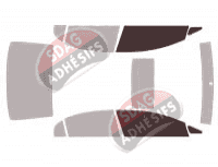 Gabarit vitrage - kit vitres avant - Honda Civic (8) Berline 4 portes (2006 - 2011) Gabarit vitrage - kit vitres avant - Honda Civic (8) Berline 4 portes (2006 - 2011)