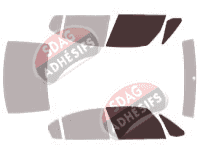 Gabarit vitrage - kit vitres avant - Suzuki SX4 (1) Berline 4 portes (2006 - 2015)