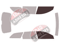 Gabarit vitrage - kit vitres avant - Audi A6 (3) Allroad Break 5 portes (2006 - 2013) Gabarit vitrage - kit vitres avant - Audi A6 (3) Allroad Break 5 portes (2006 - 2013)