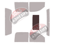 Gabarit vitrage - kit vitres avant - Chevrolet Silverado (2) Crew Cab Pick-up 4 portes (2007 - 2013) Gabarit vitrage - kit vitres avant - Chevrolet Silverado (2) Crew Cab Pick-up 4 portes (2007 - 2013)