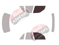 Gabarit vitrage - kit vitres avant - Chevrolet Lumina (1) Berline 4 portes (1989 - 1994)