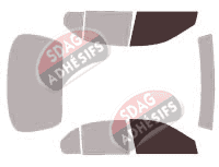 Gabarit vitrage - kit vitres avant - Infiniti i (1) 30 Berline 4 portes (1996 - 1999)