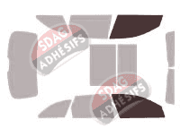 Gabarit vitrage - kit vitres avant - Audi A4 (4) Avant Break 5 portes (2007 - 2015) Gabarit vitrage - kit vitres avant - Audi A4 (4) Avant Break 5 portes (2007 - 2015)