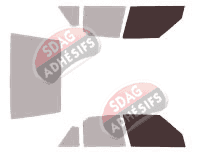 Gabarit vitrage - kit vitres avant - Citroën BX 5 portes (1982 - 1994) Gabarit vitrage - kit vitres avant - Citroën BX 5 portes (1982 - 1994)