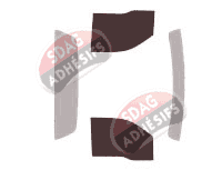 Gabarit vitrage - kit vitres avant - Ford F-Series (12) Simple Cab Pick-up 2 portes (2009 - 2015)