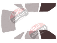 Gabarit vitrage - kit vitres avant - Honda Concerto 5 portes (1988 - 1996)