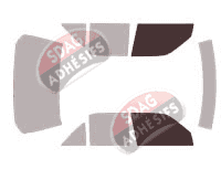Gabarit vitrage - kit vitres avant - Mercedes-Benz Classe E (1) Berline 4 portes (1985 - 1997)