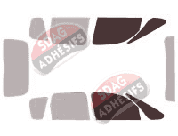 Gabarit vitrage - kit vitres avant - Citroën C3 (2) Picasso 5 portes (2009 - 2016) Gabarit vitrage - kit vitres avant - Citroën C3 (2) Picasso 5 portes (2009 - 2016)