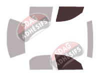 Gabarit vitrage - kit vitres avant - Suzuki Swift (3) Berline 4 portes (1994 - 2003) Gabarit vitrage - kit vitres avant - Suzuki Swift (3) Berline 4 portes (1994 - 2003)